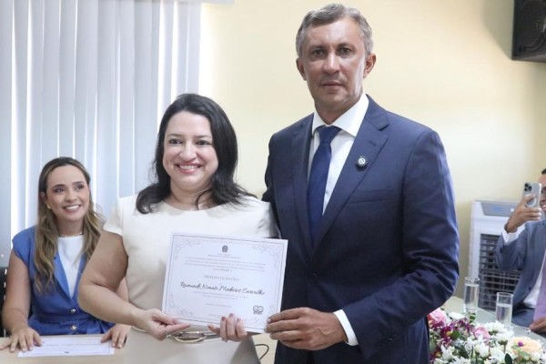  Prefeito eleito, Nonatinho, recebe diploma da Justiça Eleitoral na Câmara Municipal de Matões