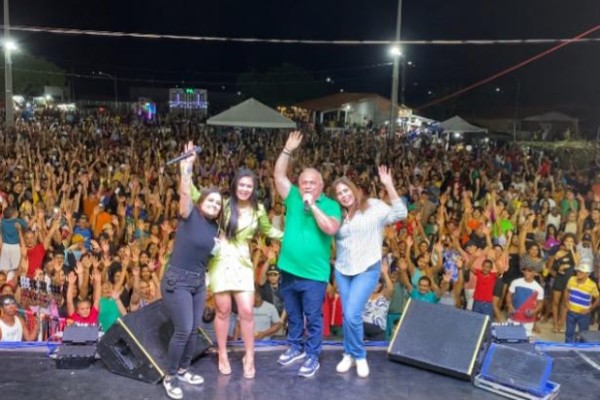  Festa da Vitória de Kedson Lima reune grande multidão com show de Mara Pavanely em Aldeias Altas   Na noite deste domingo (27), o município de Aldeias Altas foi palco de uma grandiosa festa memorável de vitória que reuniu centenas de apoiadores e sim