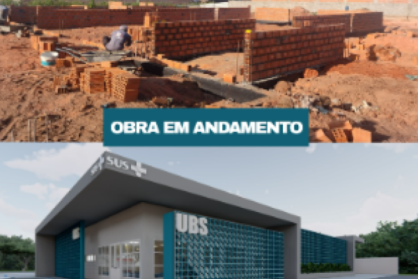  Prefeitura inicia construção de nova unidade Básica de Saúde no bairro Aeroporto  em Aldeias Altas 