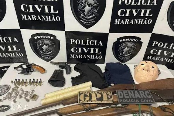  Homem é preso em Matões durante operação contra o tráfico de drogas