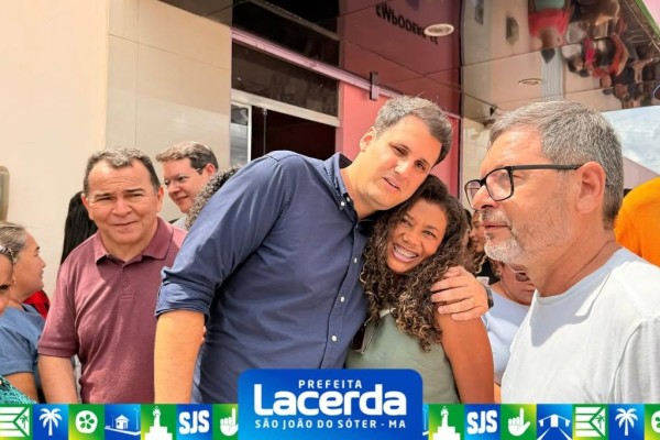  Comitiva de São João do Sóter prestigia entrega de obras do Governo do Estado em Gonçalves Dias