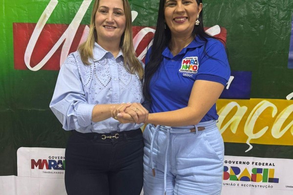  Prefeita de Gonçalves Dias participa de evento da Primeira Caravana do FNDE em Presidente Dutra 
