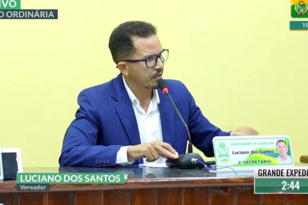  Vereador Luciano rebate blog durante sessão na Câmara de Aldeias Altas