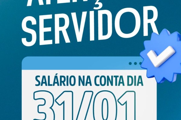  Prefeito Nonatinho inicia  ano com pagamento  pontual  dos servidores