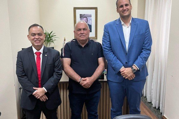  Prefeito Kedson Lima, deputado Catule Júnior e secretário Orlean Brandão discutem ações  para Aldeias Altas