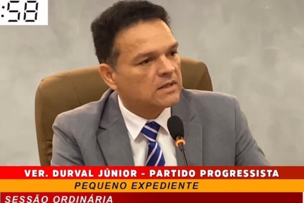  Vereador Durval Júnior parabeniza o prefeito Gentil Neto pelo o bom  trabalho prestado nos primeiros meses de gestão 