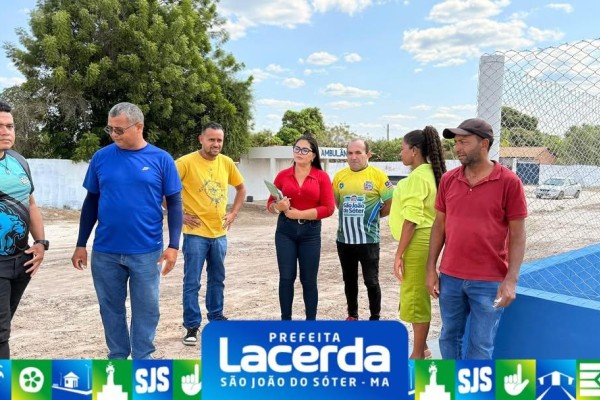  Estádio Narcisão em fase final de obras e já recebe final da Taça das Favelas em São João do Sóter