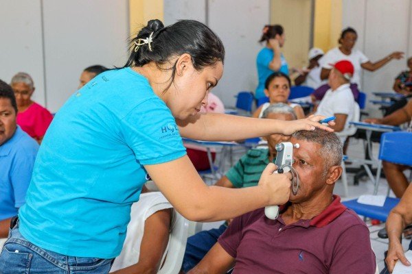  Mutirão do glaucoma reforça compromisso da gestão Nonatinho com a saúde da população de Matões 