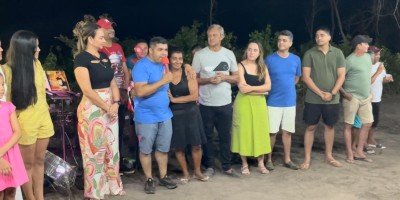 Vereador Hagamenon Maceda realiza festa da vitória ao lado de Nonatinho no povoado Marinheiro, em Matões 